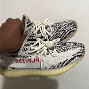 Adidas Yeezy Boost 350 V2 Black White Red